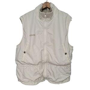 Columbia Women's Full Zip Reversible Vest Size XL Flawed